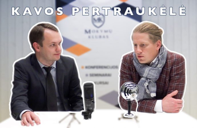 Kavos pertraukėlė su doc. dr. Tomu Bagdanskiu